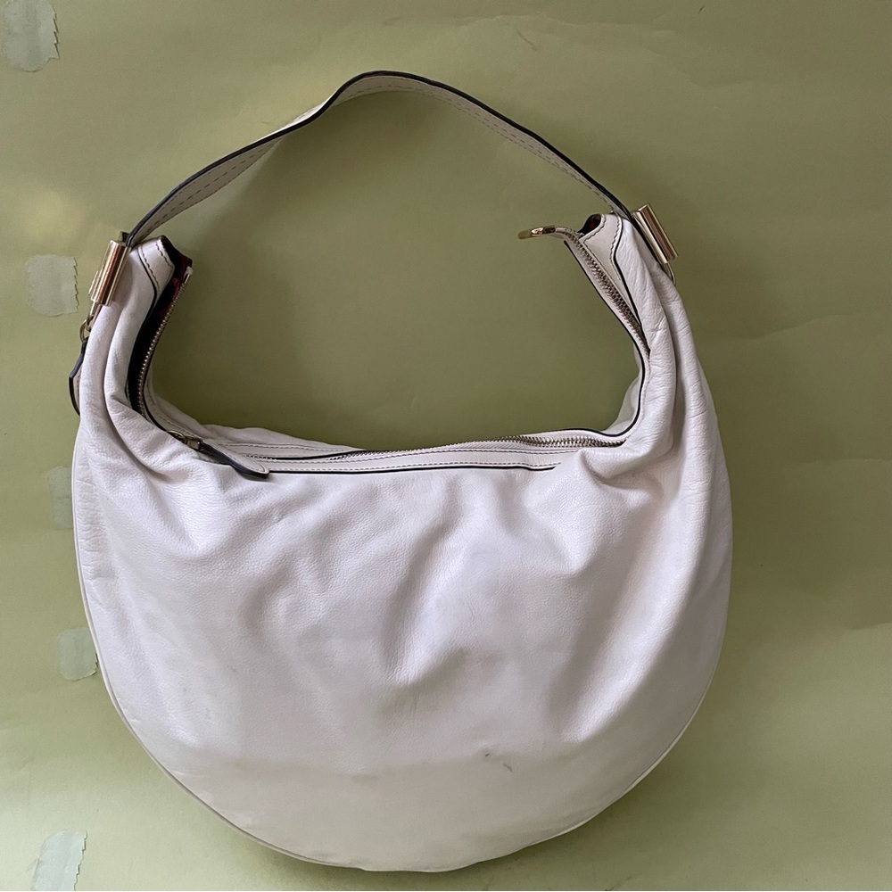 Vintage cream/gold Gucci Duchessa leather shoulder bag - Picture 7 of 16